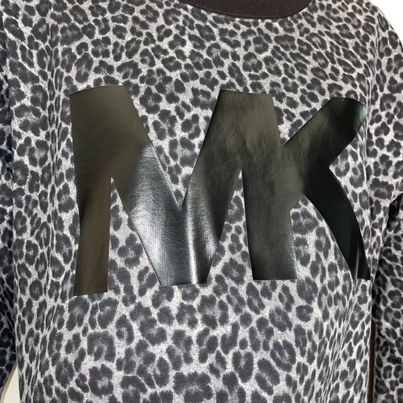 MICHAEL Michael Kors Cheetah Print MK Logo Sweatshirt. NWT! - Picture 6 of 6